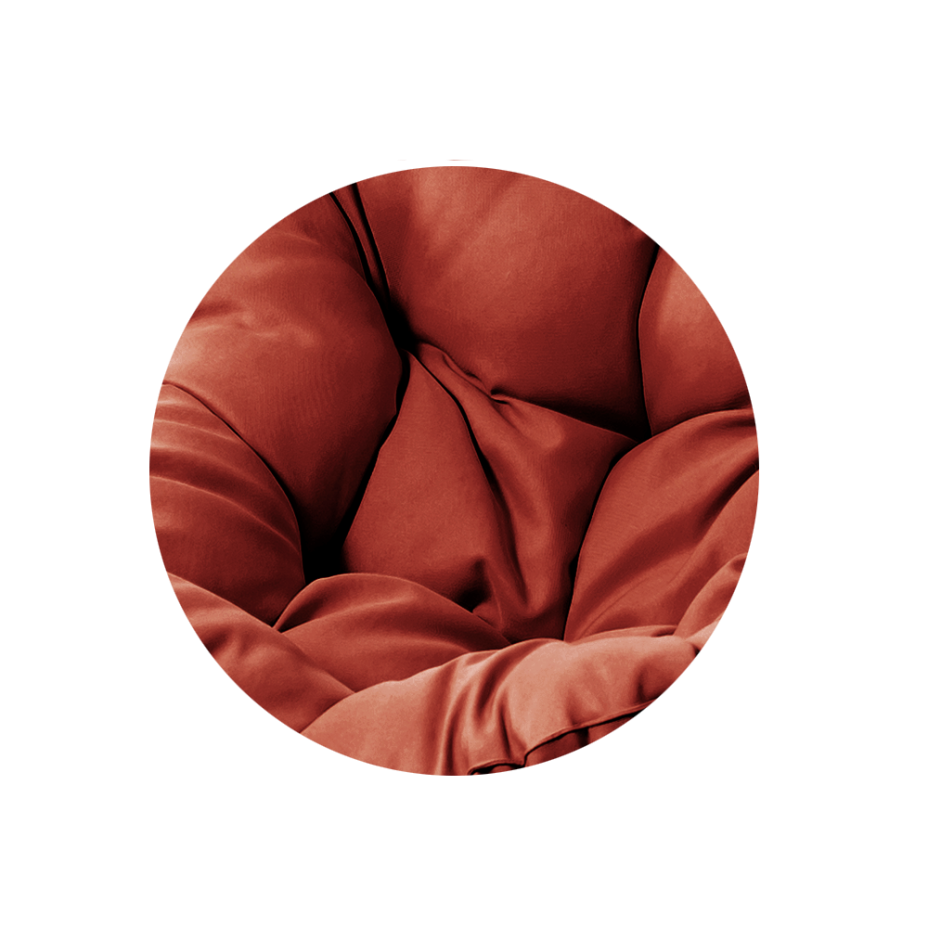 Подушка для дивана 1 матрас + 4 подушки  DeckWOOD (красная/red)