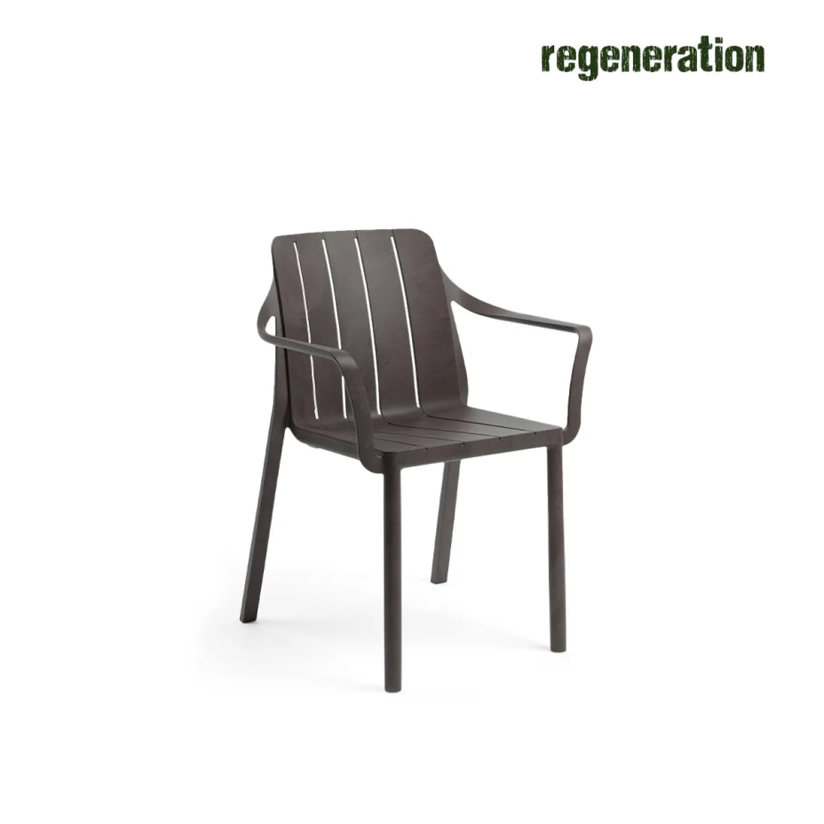 Tiberina Armchair, стул с подлокотником (terra/терра)