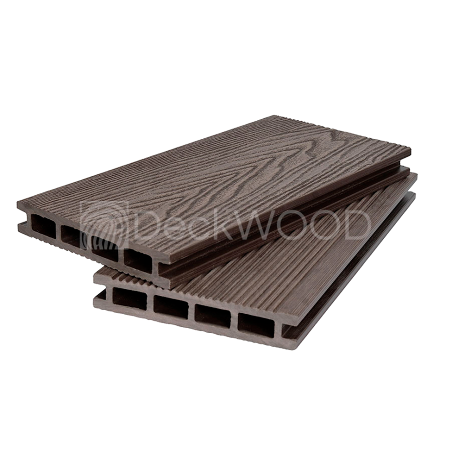 DeckWOOD 3D Premium NEW 140х24мм (венге, 4м)