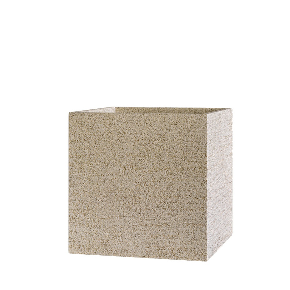 Кашпо CUBE (40x40x40, EROSIA YELLOW)