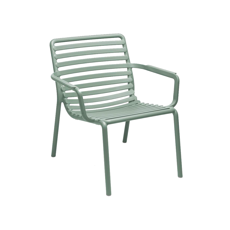 DOGA RELAX, лаунж-кресло пластиковое (menta/мятный)