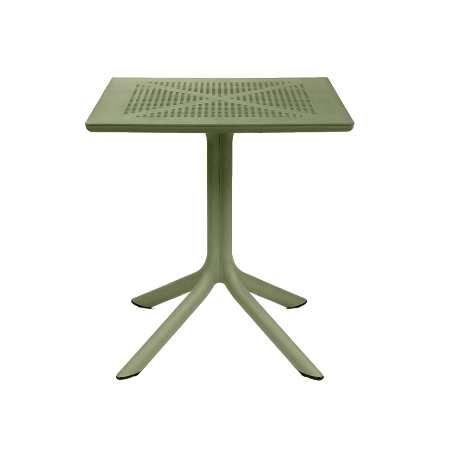 CLIP 70, стол пластиковый обеденный (agave/агава)
