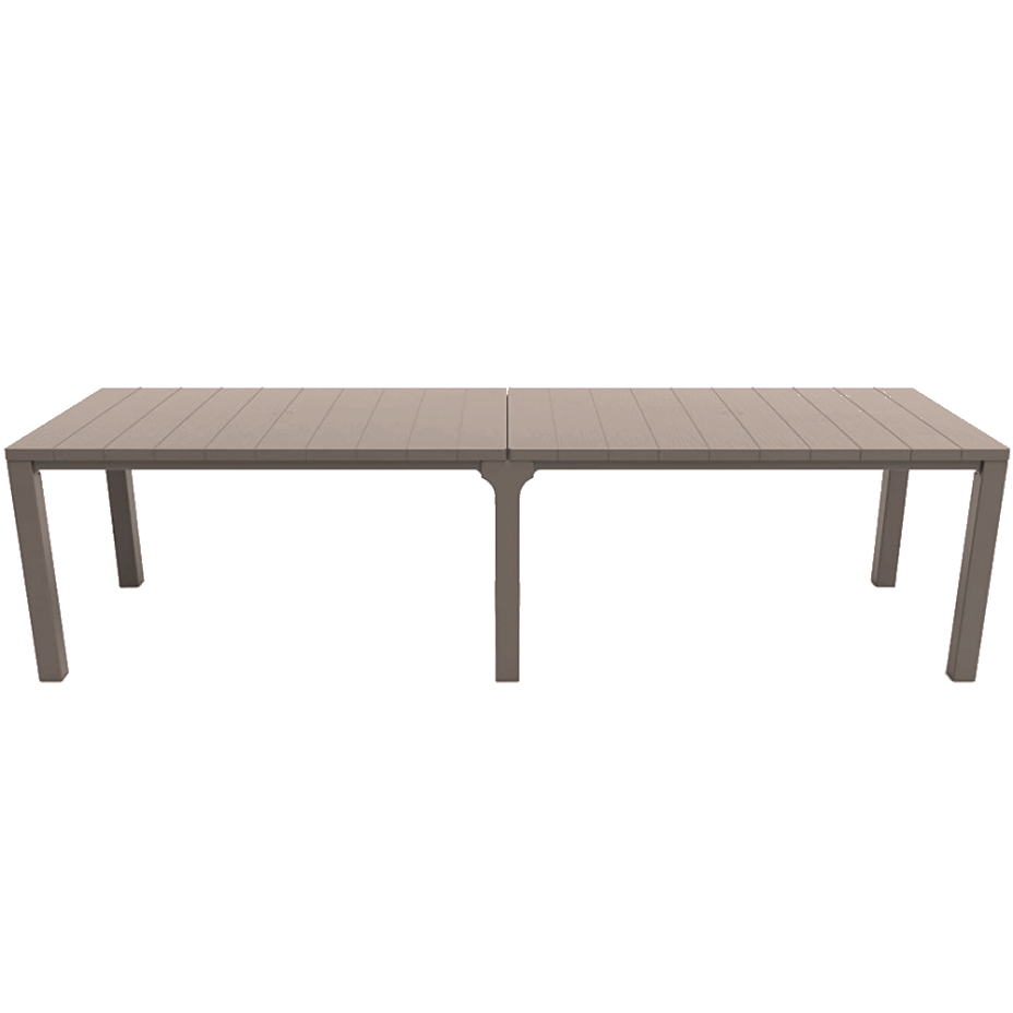 JULIE DOUBLE TABLE, раскладной стол (капучино)