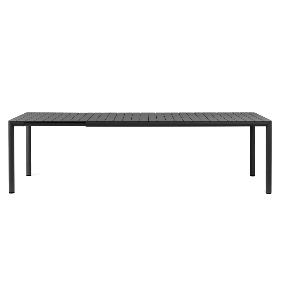 Tevere 210 Extensible, стол металлический раздвижной 211 - 275 см (antracite/антрацит)