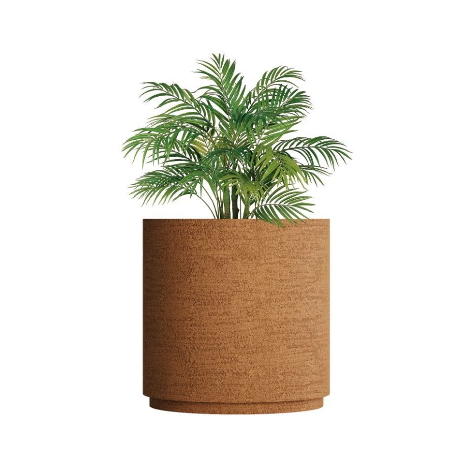 Кашпо CYLINDER XL (120x120, EROSIA OCHRE)