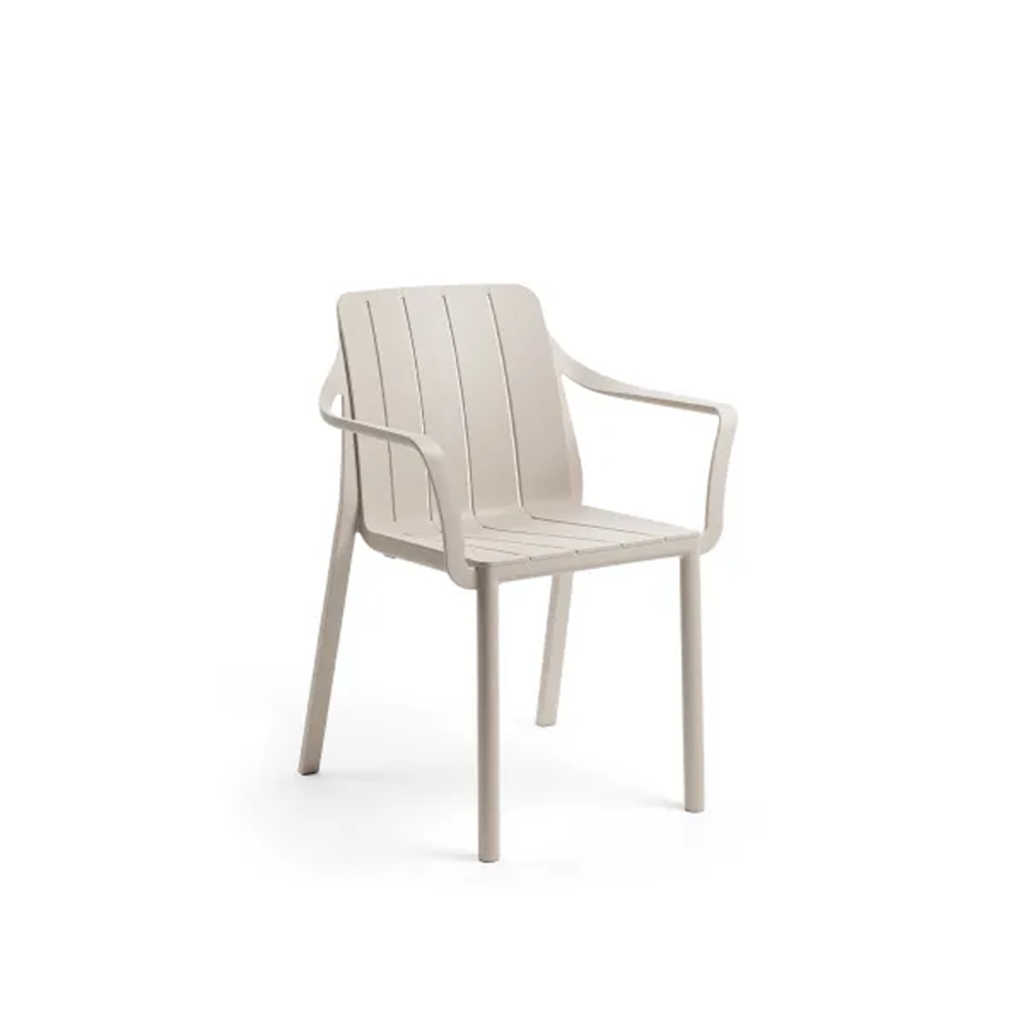 Tiberina Armchair, стул с подлокотником (corda/бежевый)