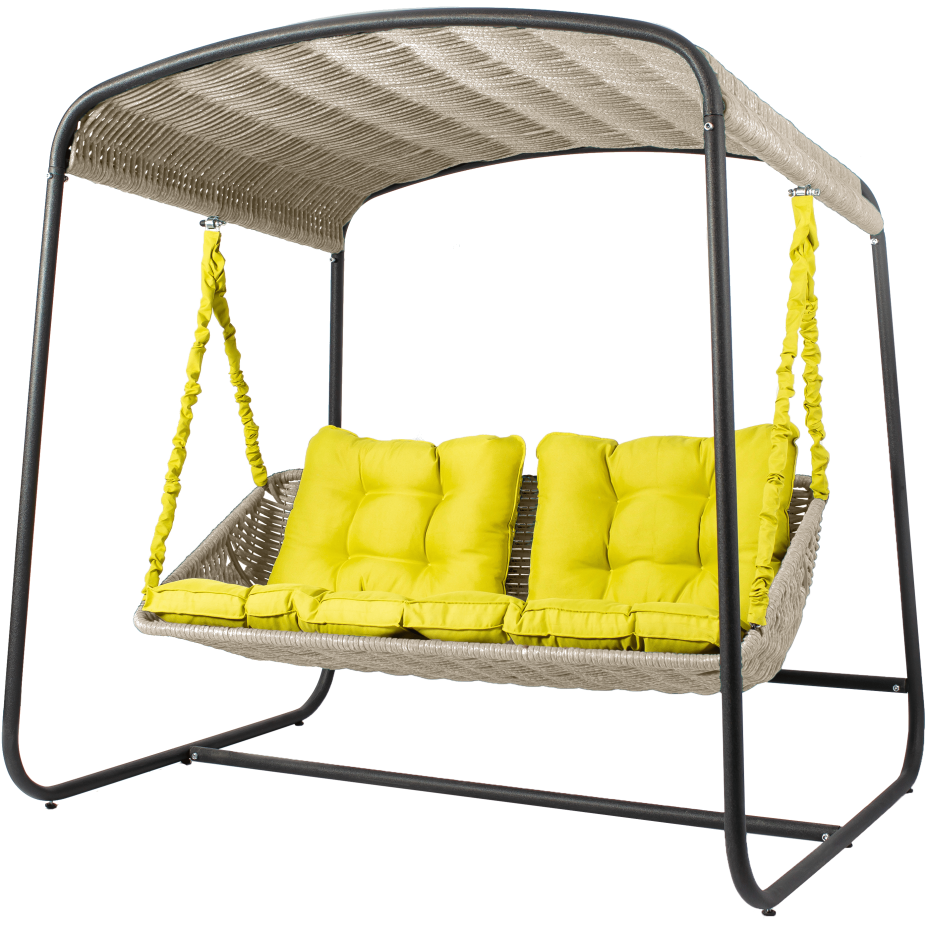 Диван подвесной со стойкой DeckWOOD Sky bed lite (белый)