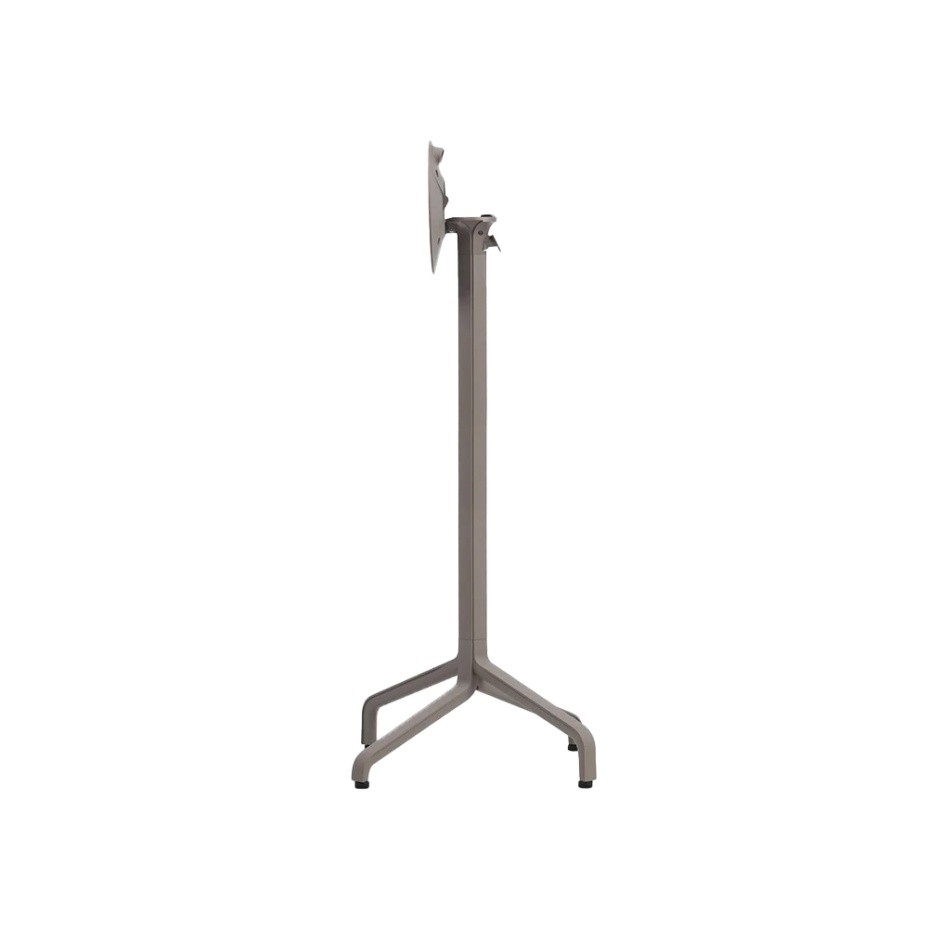 BASE FRASCA HIGH FOLDING, подстолье металлическое барное складное (tortora/тортора)