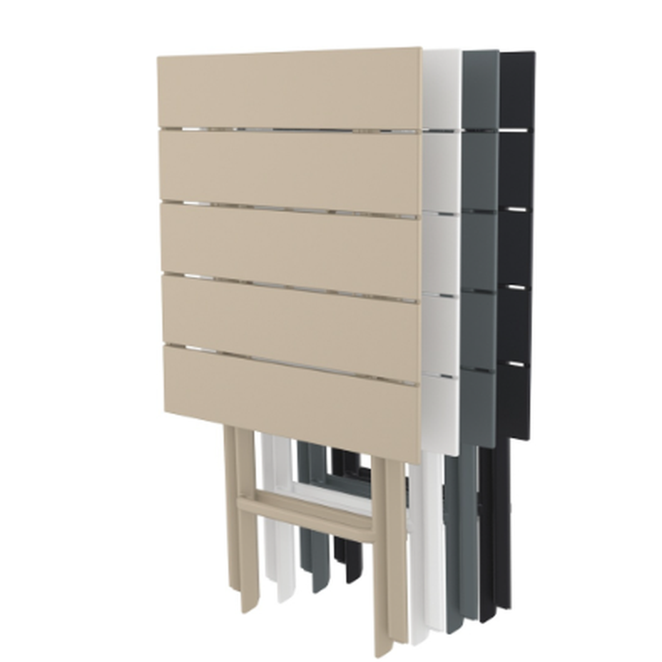 Helen Folding Table 60, стол складной квадратный (olive green/оливковый)