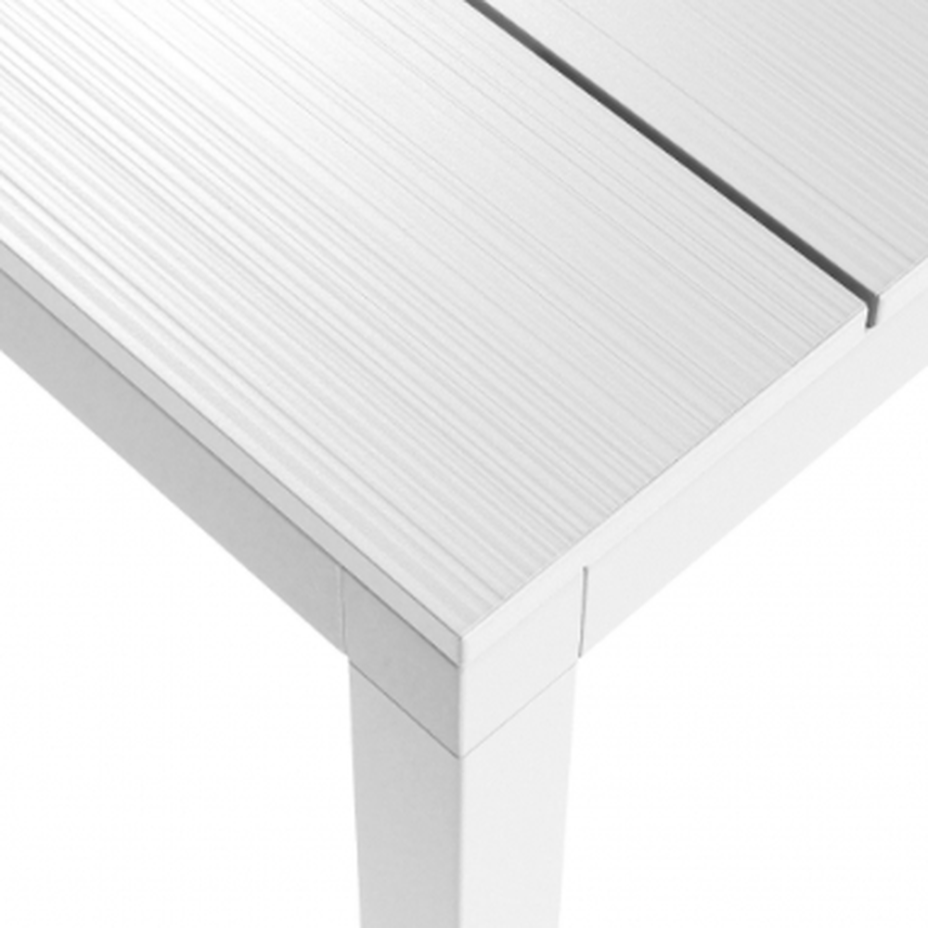 RIO ALU 210 EXTENSIBILE, стол металлический раздвижной 210 - 280 см (bianco/белый)