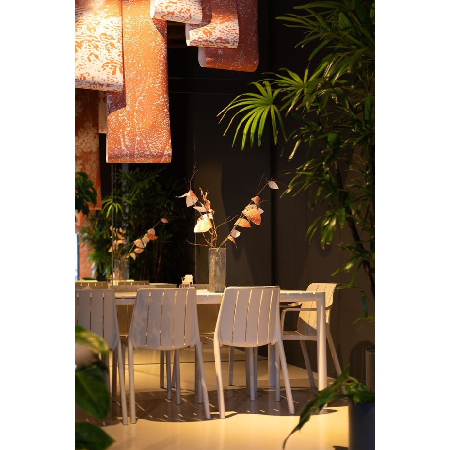 CASSIA BISTROT, стул обеденный пластиковый (corda/бежевый)