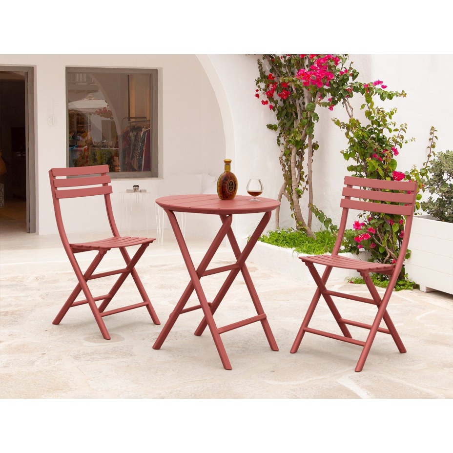 Helen Folding Chair, раскладной стул (marsala/марсала)