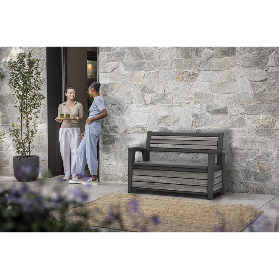 Скамья ДЕКО  (Deco Garden Bench) 227 л (светло-коричневый)