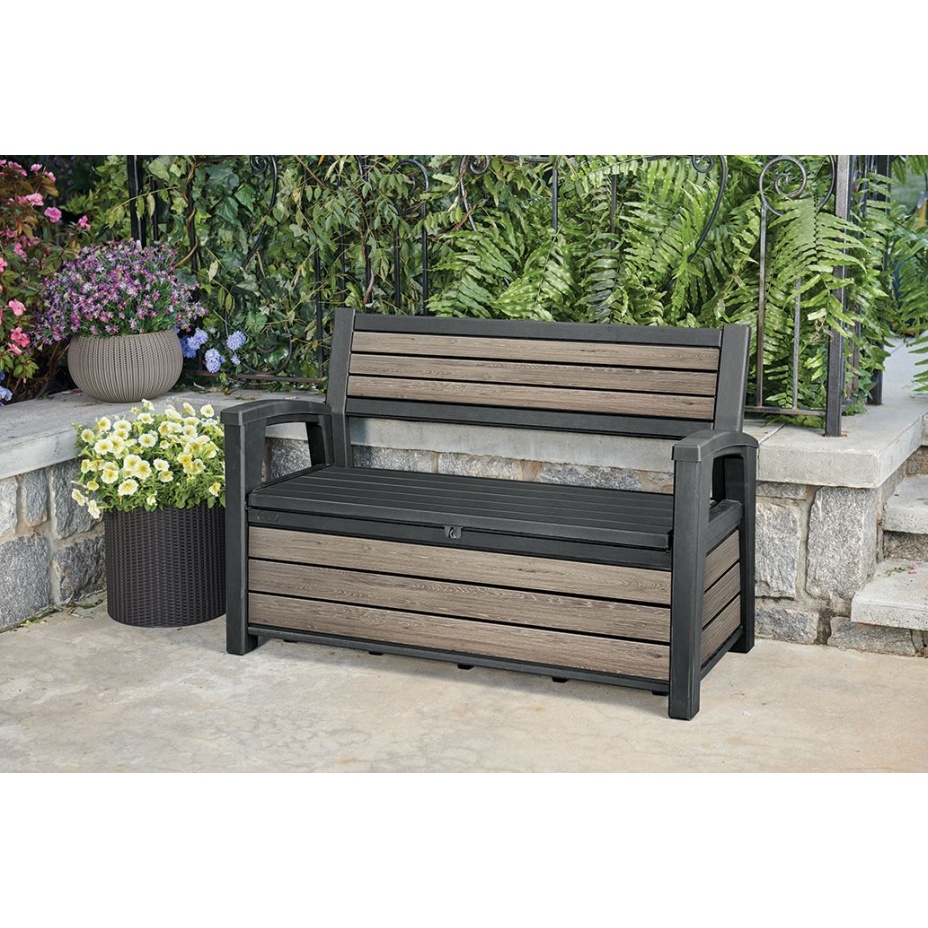 Скамья ДЕКО  (Deco Garden Bench) 227 л (светло-коричневый)
