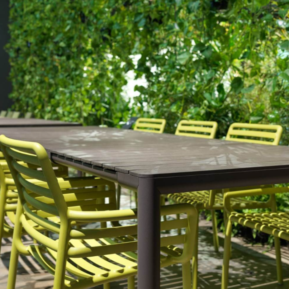 Tevere 210 Extensible, стол металлический раздвижной 211 - 275 см (terra/терра)