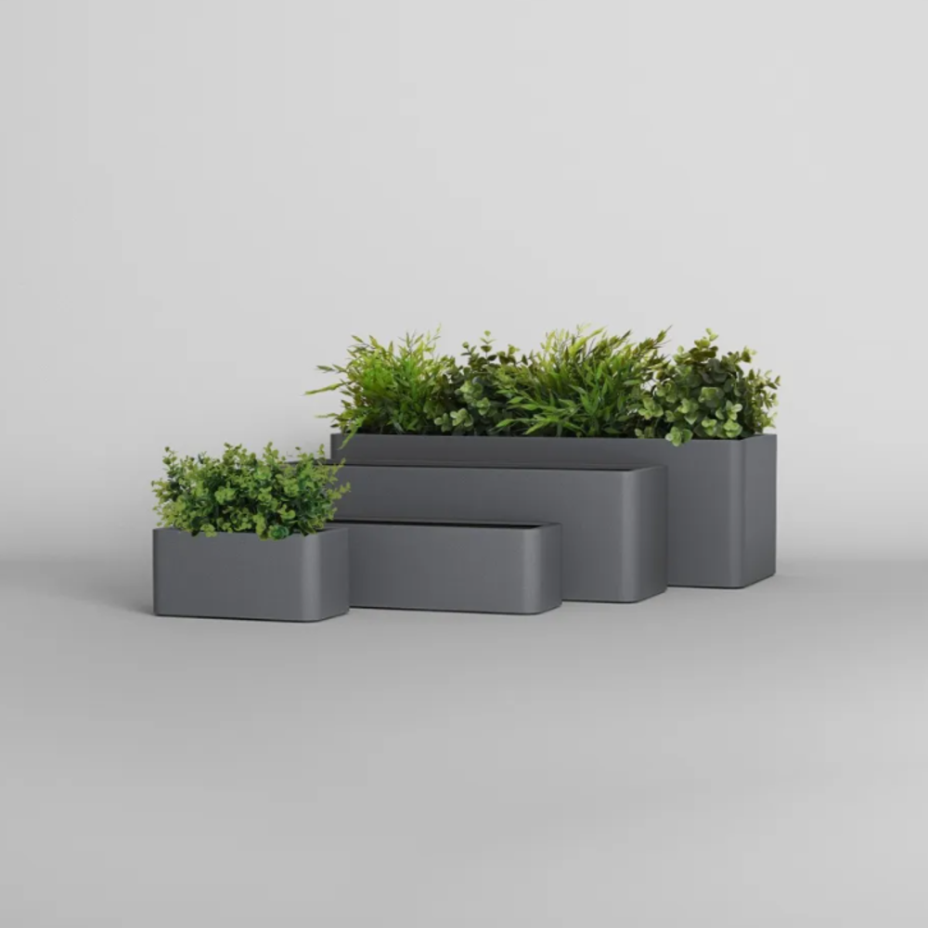 Кашпо CONCRETIKA БАЛКОНЕРА 80x22x18 (МАРЕНГО)