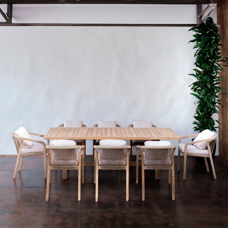 Комплект обеденный деревянной мебели Ravona на 8 персон
