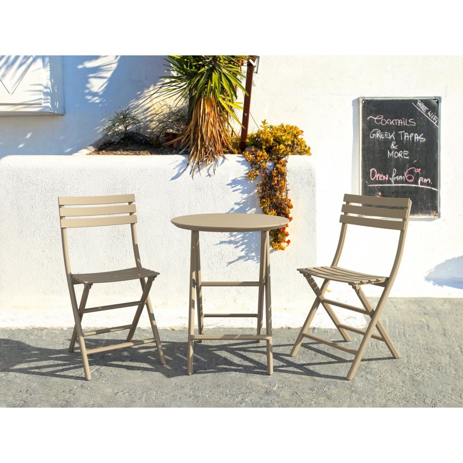 Helen Folding Chair, раскладной стул (бежевый)