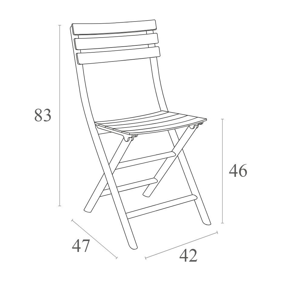 Helen Folding Chair, раскладной стул (olive green/оливковый)