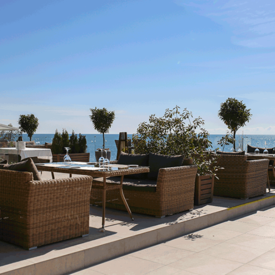 КАПУЧИНО, плетеный диван двухместный (коричневый)