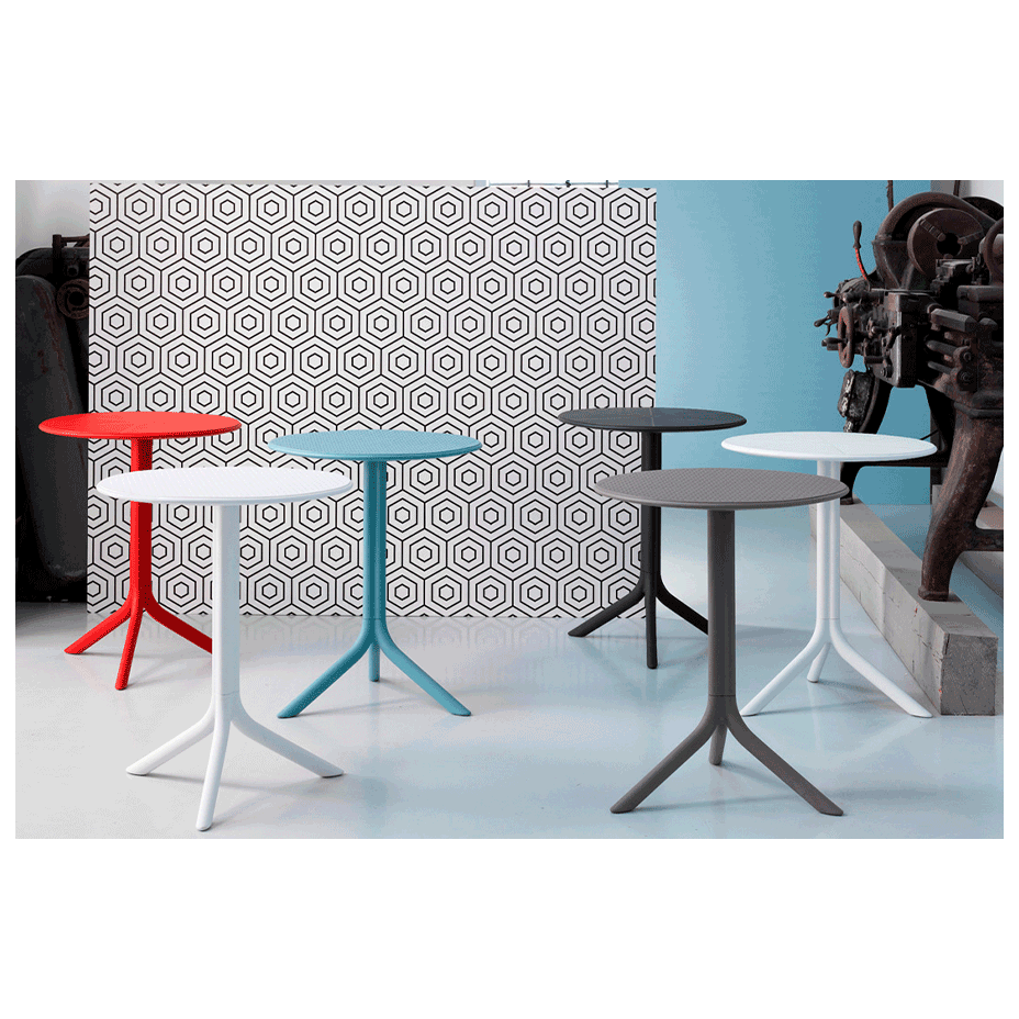 STEP + STEP MINI, стол пластиковый (tortora/тортора)