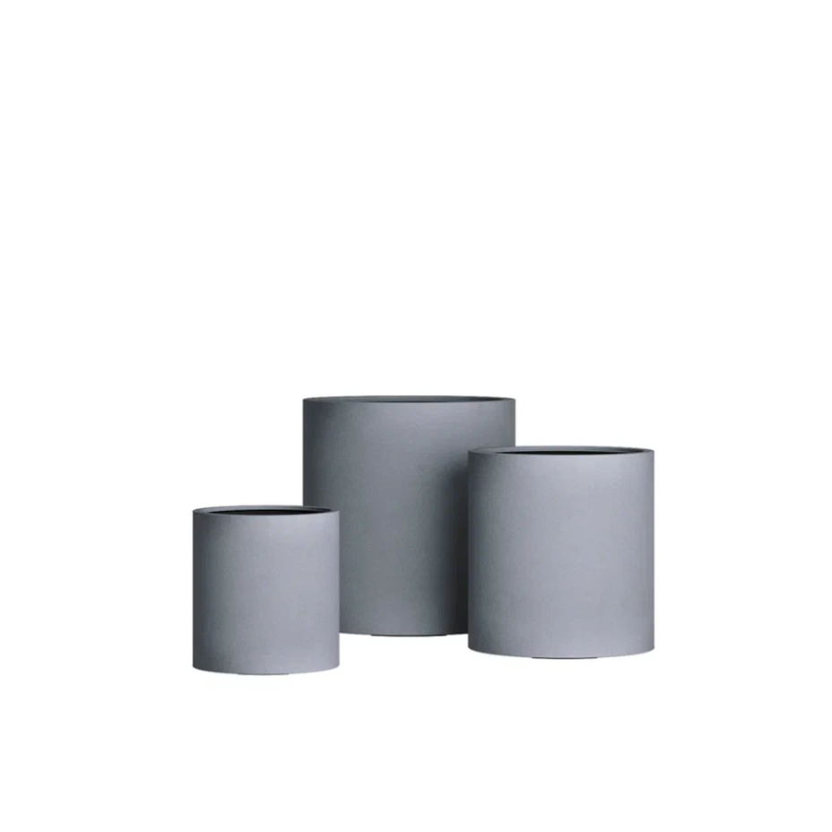 Кашпо CONCRETIKA ТЮБ Мини D30H30 (АРКТИК ГРЕЙ)