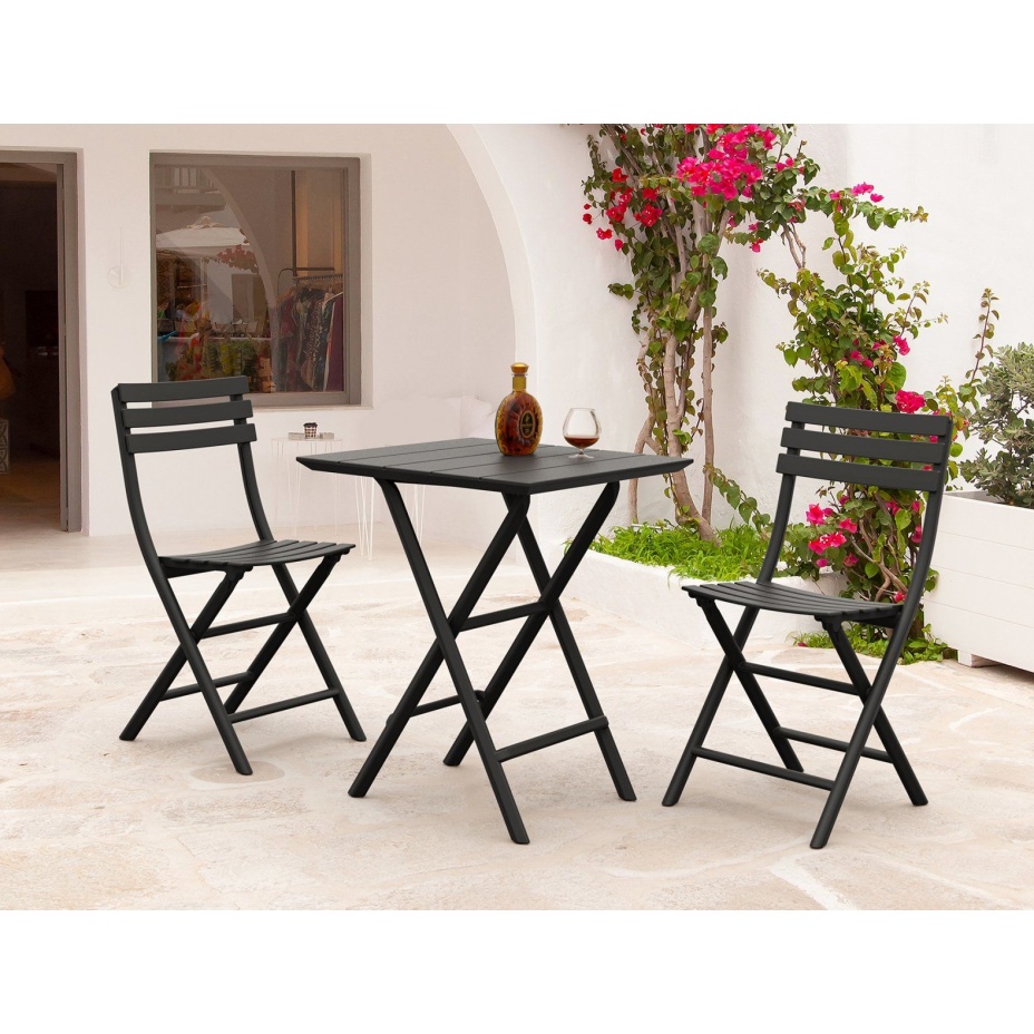 Helen Folding Chair, раскладной стул (черный)