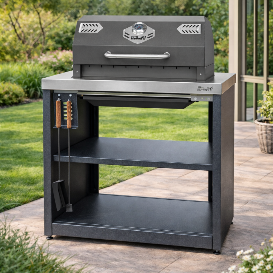 Модуль уличной кухни SMART-900 Мангал-термо Helios