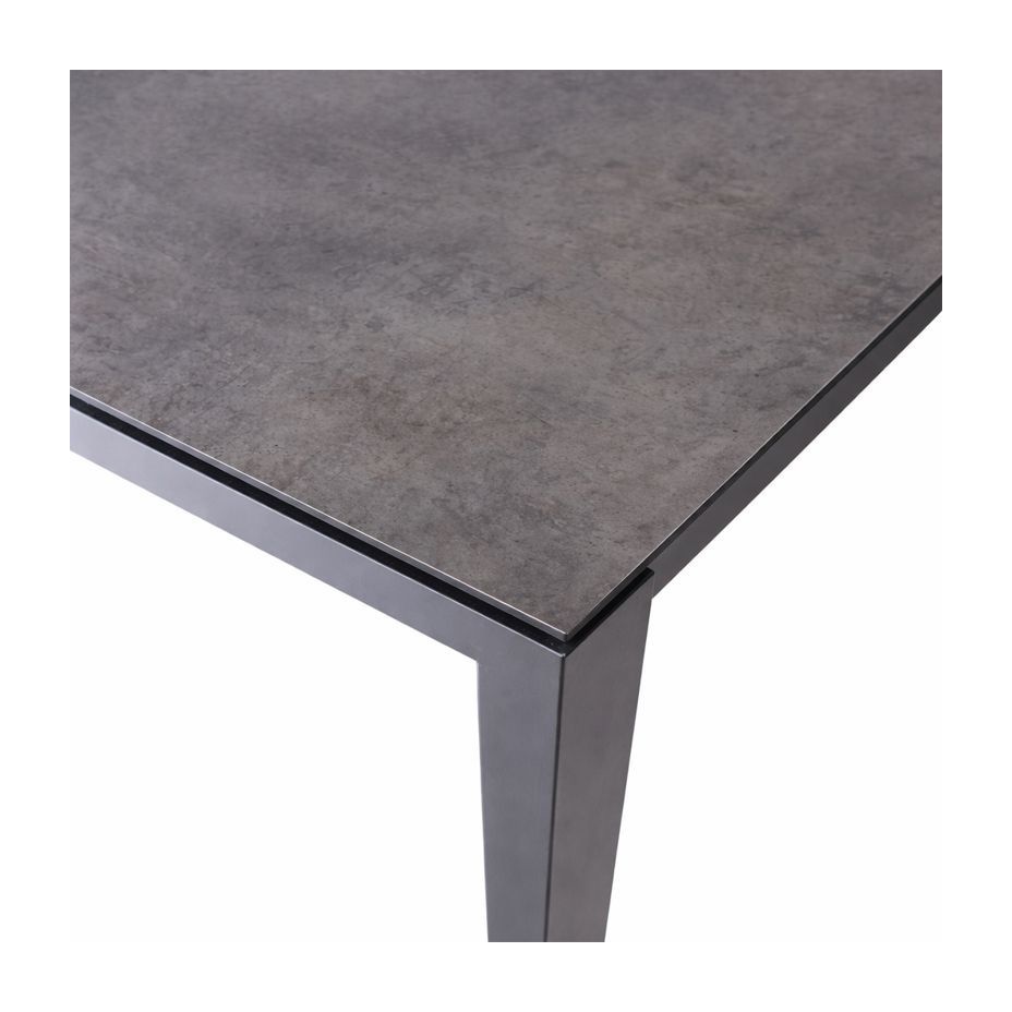 GOA Стол раскладной 167-217-267х95 см, темно-серый