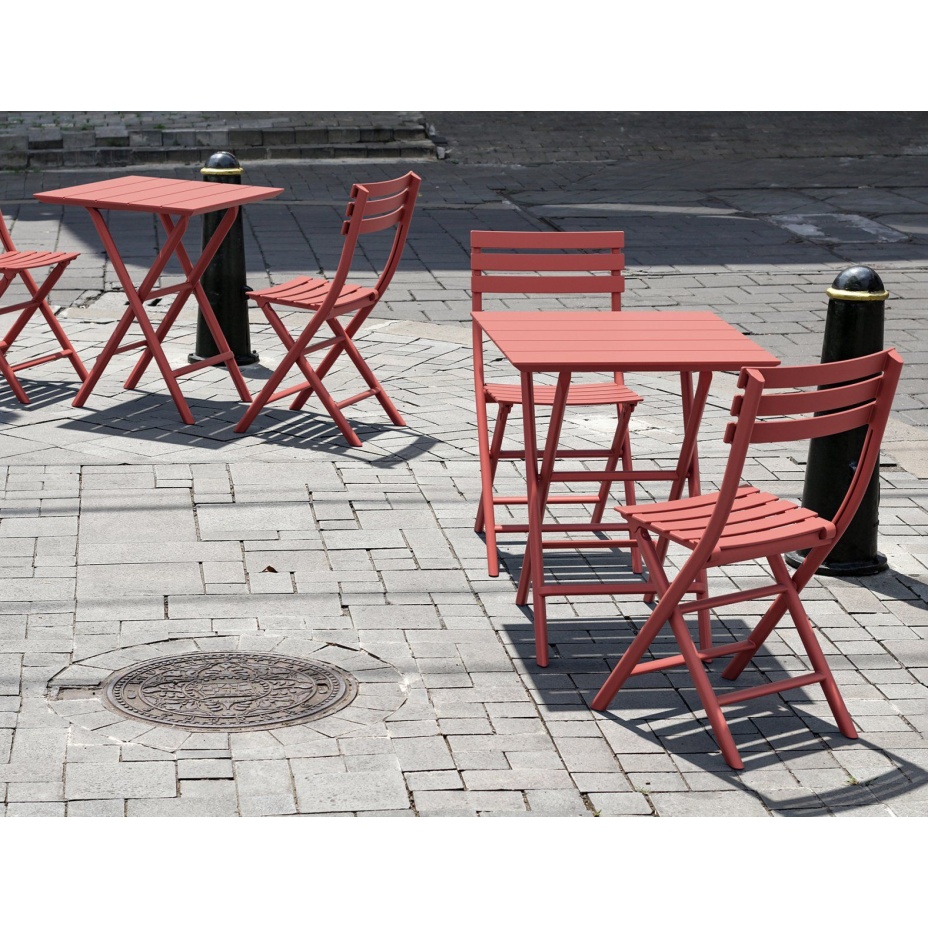 Helen Folding Chair, раскладной стул (marsala/марсала)