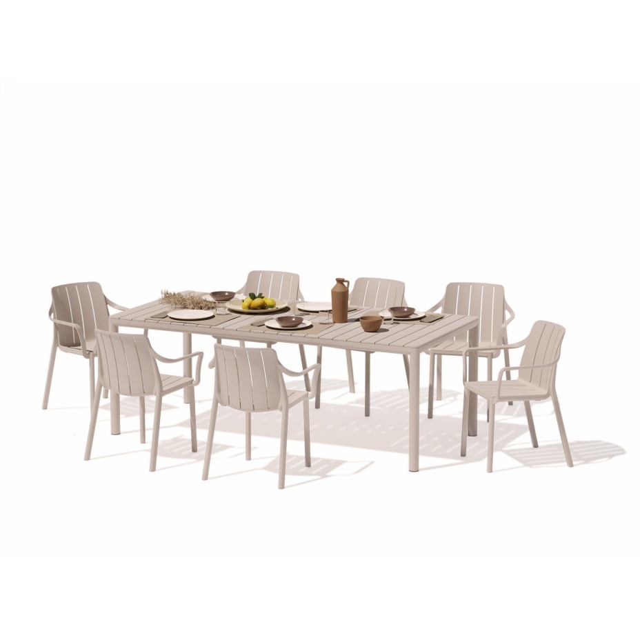 Tiberina Armchair, стул с подлокотником (corda/бежевый)