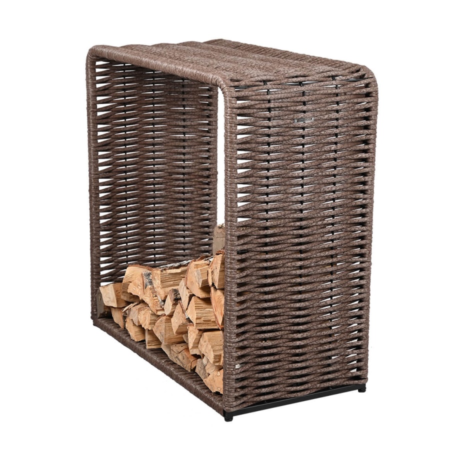 Дровник DeckWOOD прямоугольный 1010х510х1020 мм (коричневый)