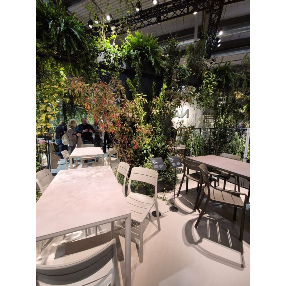 CASSIA BISTROT, стул обеденный пластиковый (corda/бежевый)