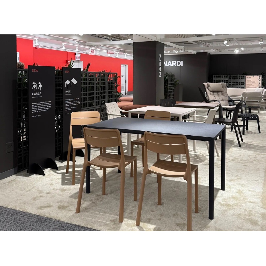 CASSIA BISTROT, стул обеденный пластиковый (cappuccino/капучино)