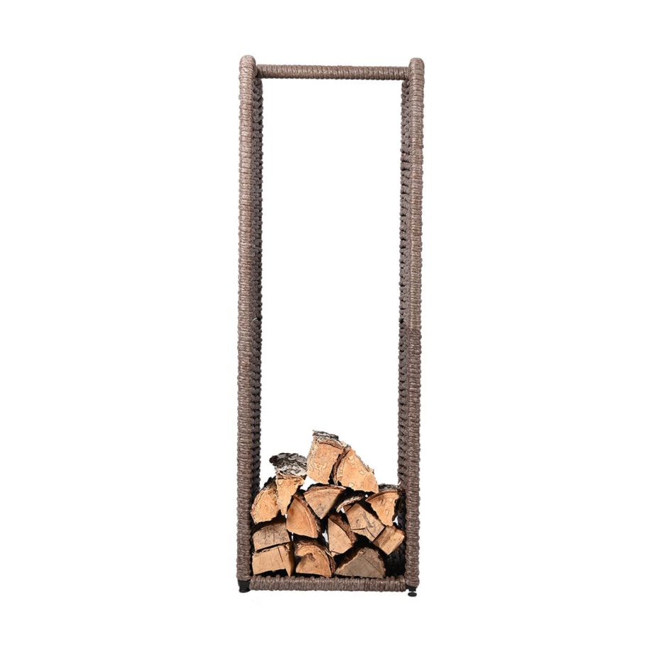 Дровник DeckWOOD прямоугольный 510х510х1520 мм (коричневый)