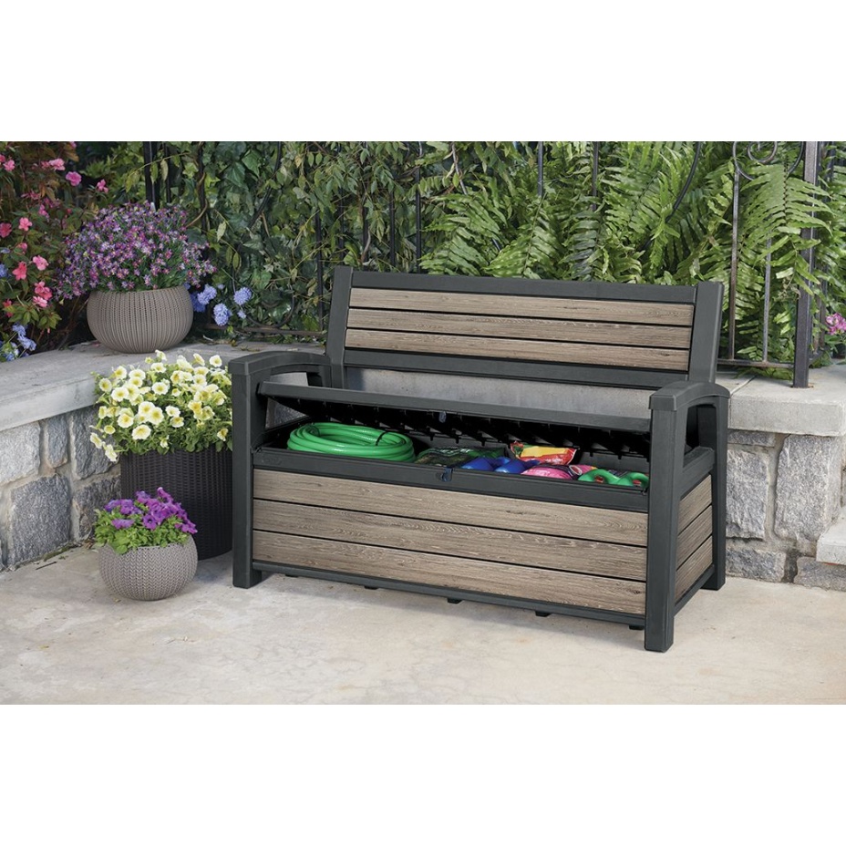 Скамья ДЕКО  (Deco Garden Bench) 227 л (светло-коричневый)