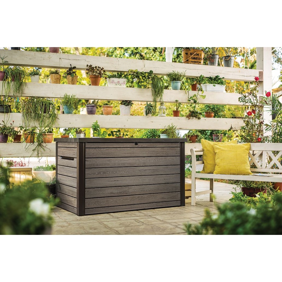 Сундук Деко 870л (Deco deck 870 L Ashwood) (светло-коричневый)