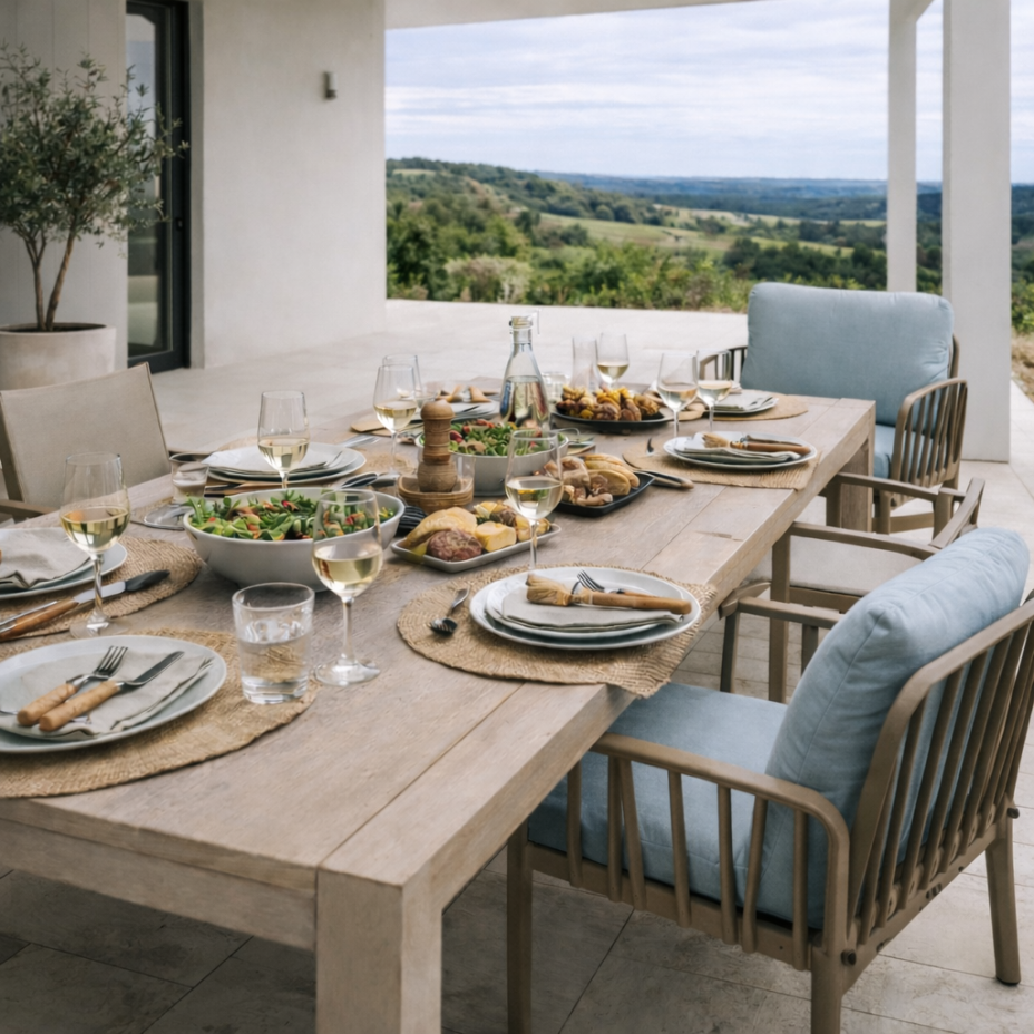KOMODO POLTRONA, лаунж-кресло (tortora/тортора, подушка лед Sunbrella)
