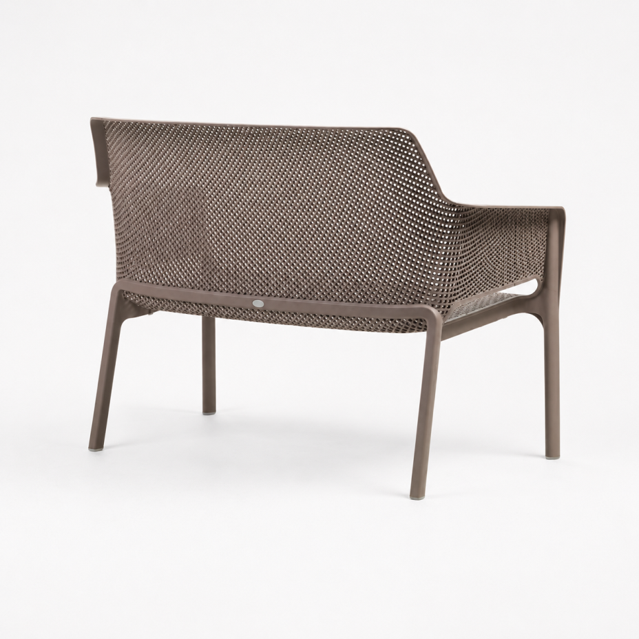 NET BENCH, скамья пластиковая (tortora/тортора)