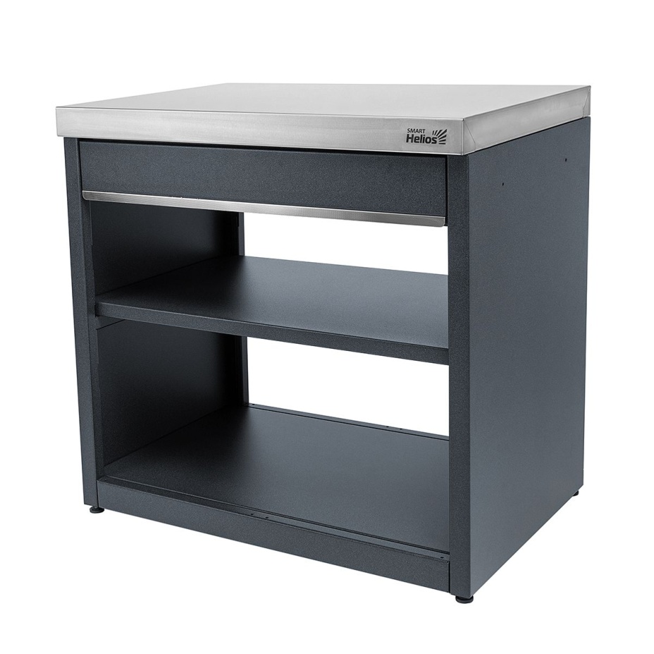 Модуль уличной кухни SMART-900 Стол с ящиком Helios