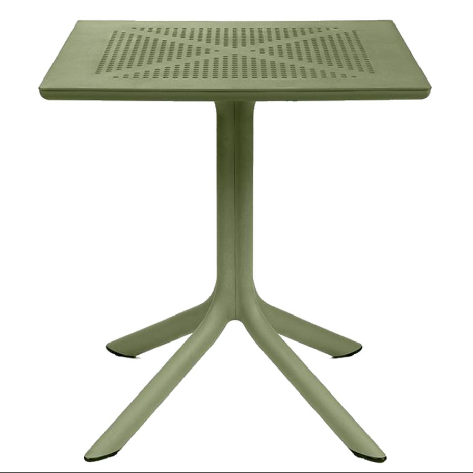 CLIP 70, стол пластиковый обеденный (agave/агава)