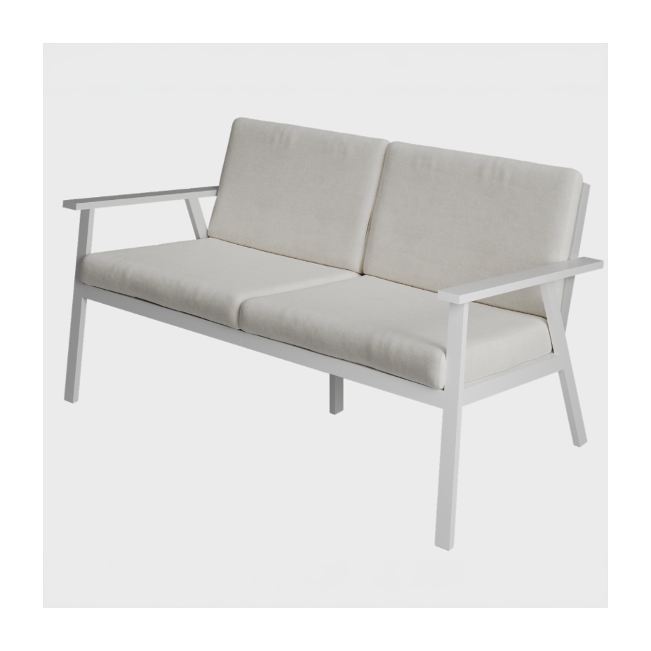Комплект model 01 для четверых (белый муар)