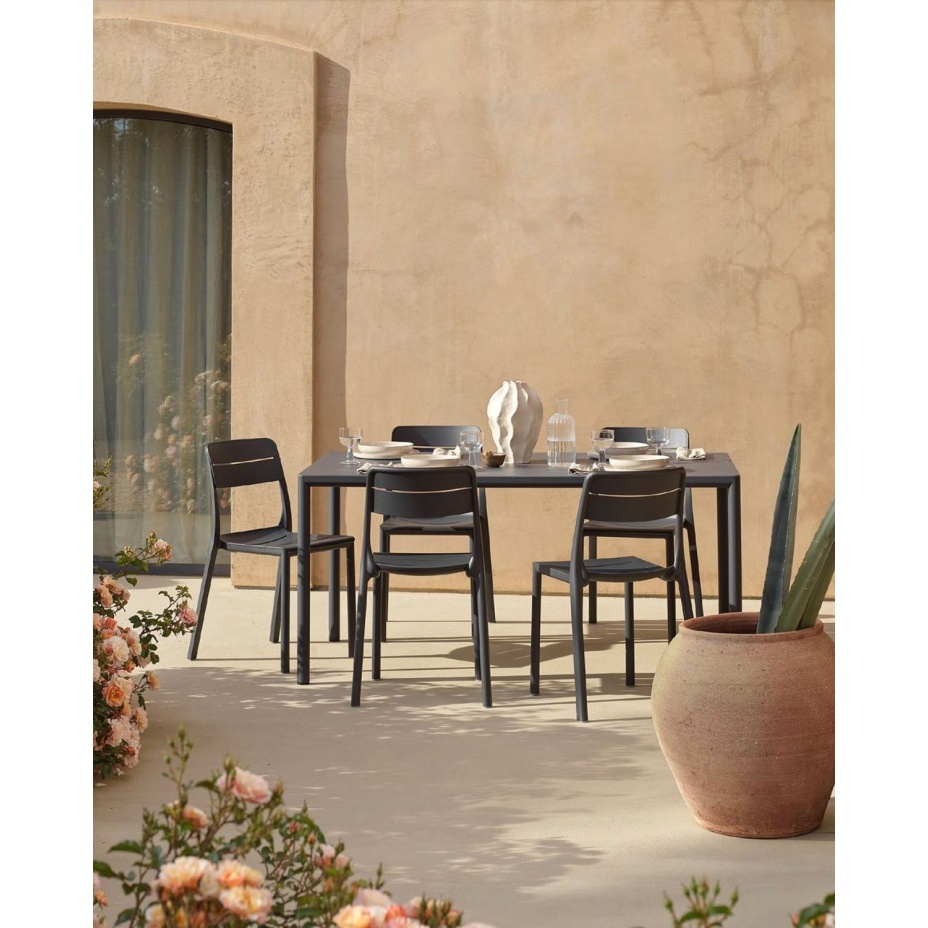 CASSIA BISTROT, стул обеденный пластиковый (antracite/антрацит)