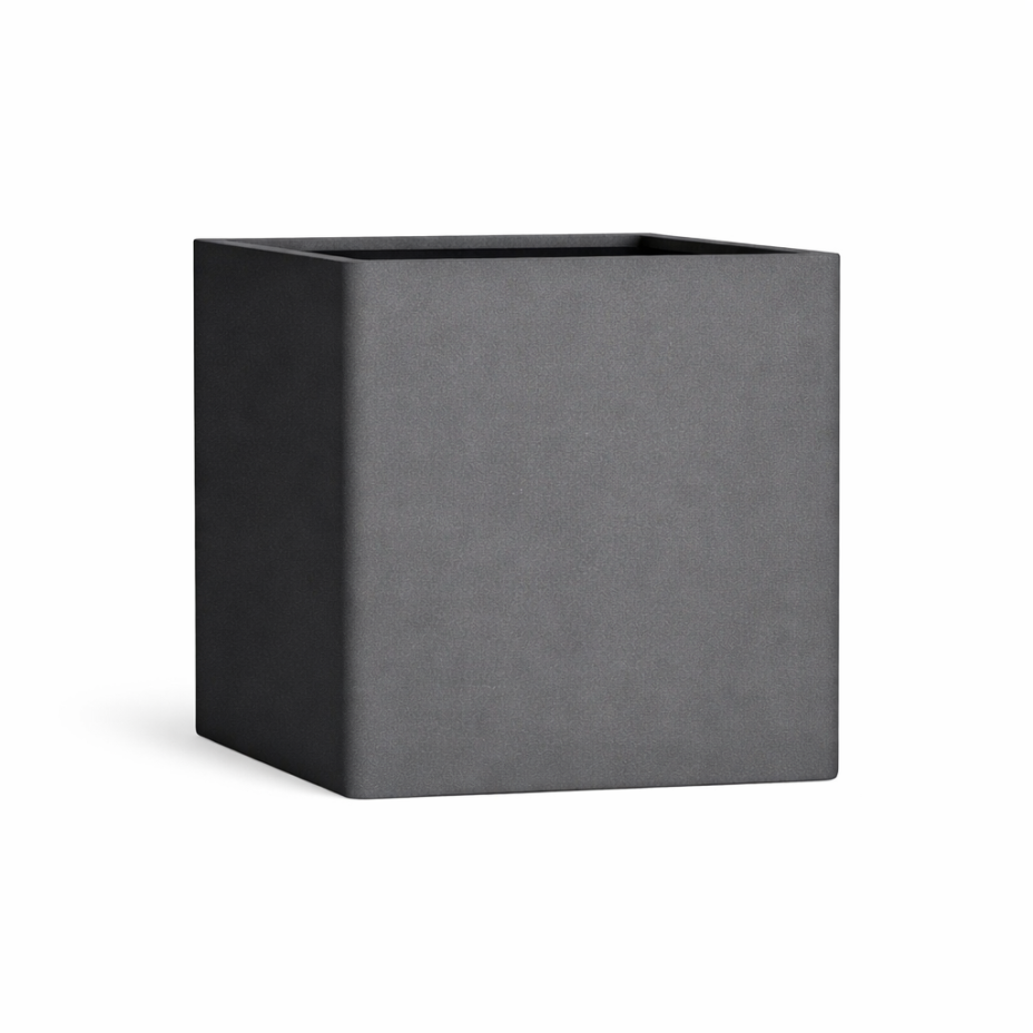 Кашпо CONCRETIKA КВАДРО 30x30x30 (БАЗАЛЬТ)