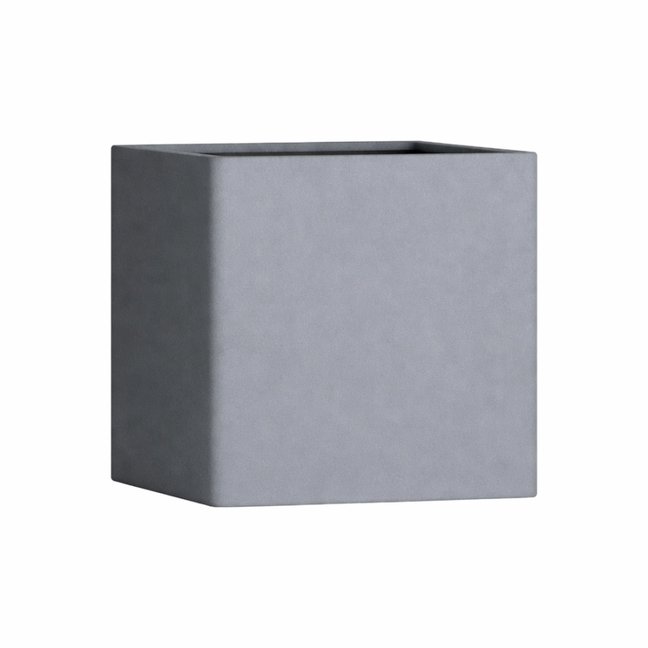 Кашпо CONCRETIKA КВАДРО 40x40x40 (АРКТИК ГРЕЙ)