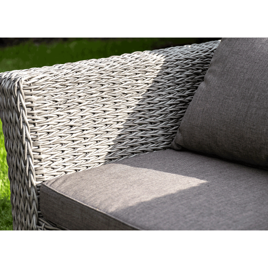 КАПУЧИНО, плетеное кресло (графит (гиацинт))